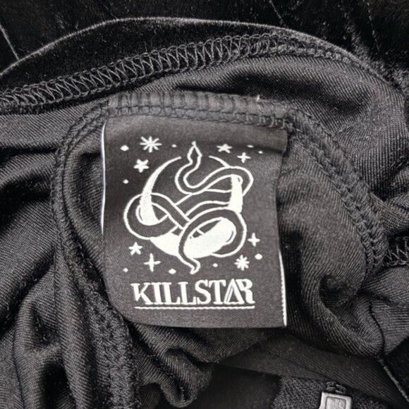 Killstar Black Dress Sz M Lace Whimsygoth Sexy Witch Wicca Halloween Goth - Picture 5 of 11